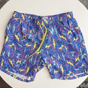 Tipsy Elves 8” Lightning Bolt Swim Trunks Men’s Size XL Lined